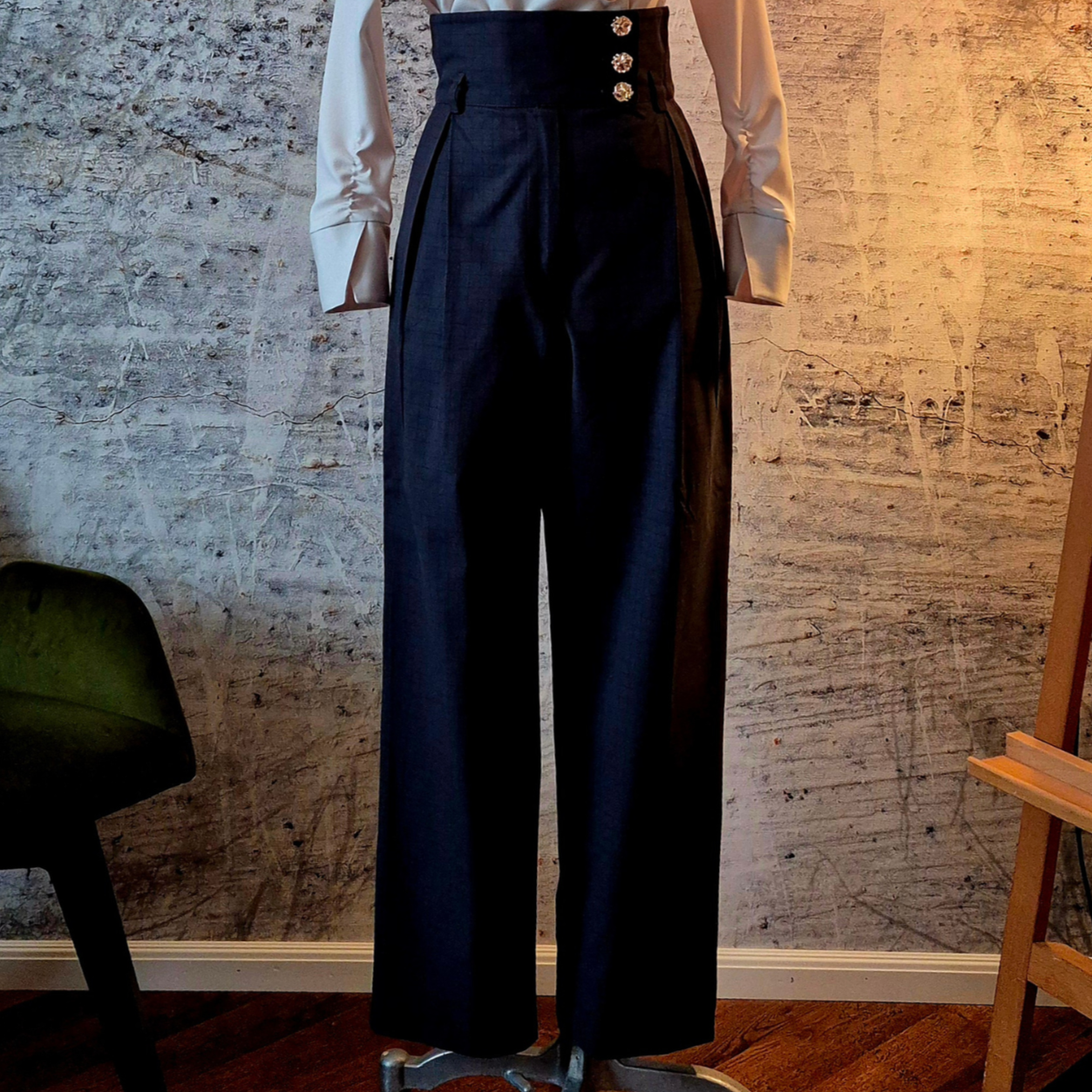 Bysic High Waist Trousers